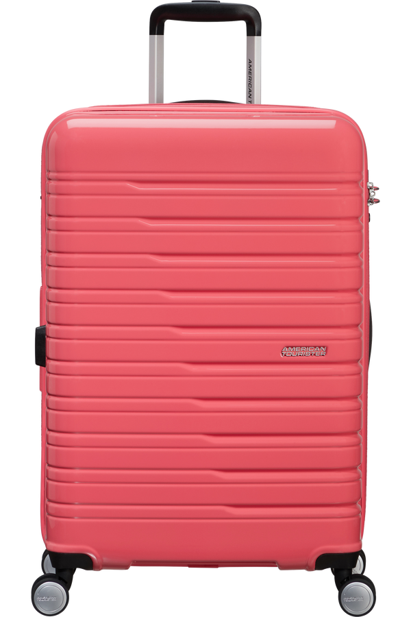 American Tourister Flashline Pop Spinner Exp TSA 67cm  Coral Pink