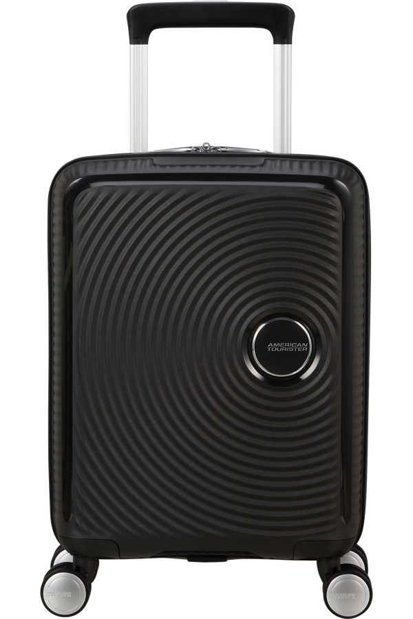 American Tourister Soundbox Mini Spinner 47cm  Temná černá