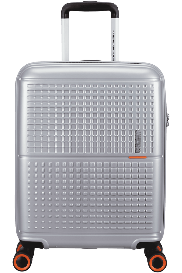 American Tourister Geopop Spinner 55/20 Tsa. 55cm  Metalická stříbrná