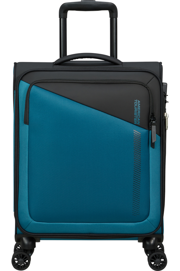 American Tourister Daring Dash Spinner Expandable TSA S  Černá/modrá