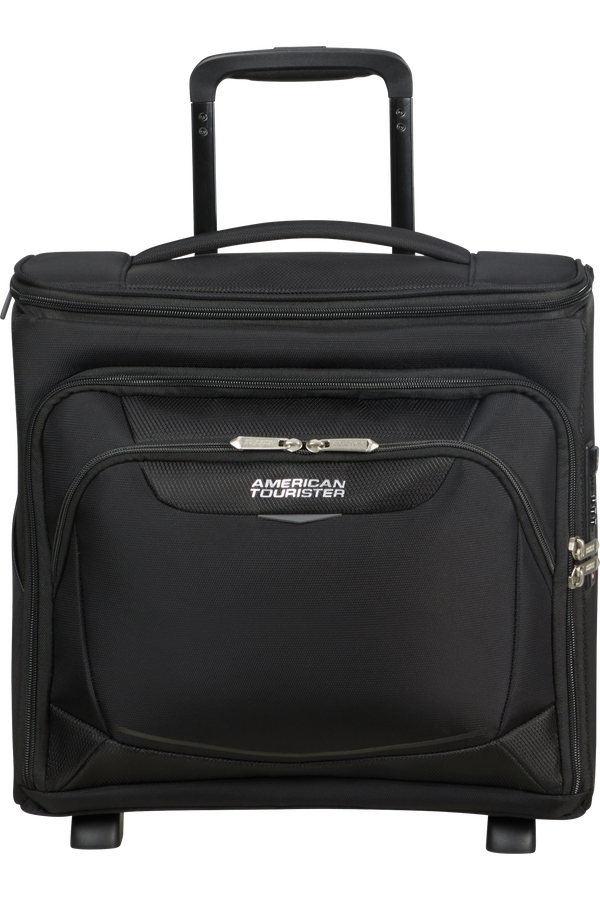 American Tourister SummerRide Upright Underseater Expandable Tsa Černá